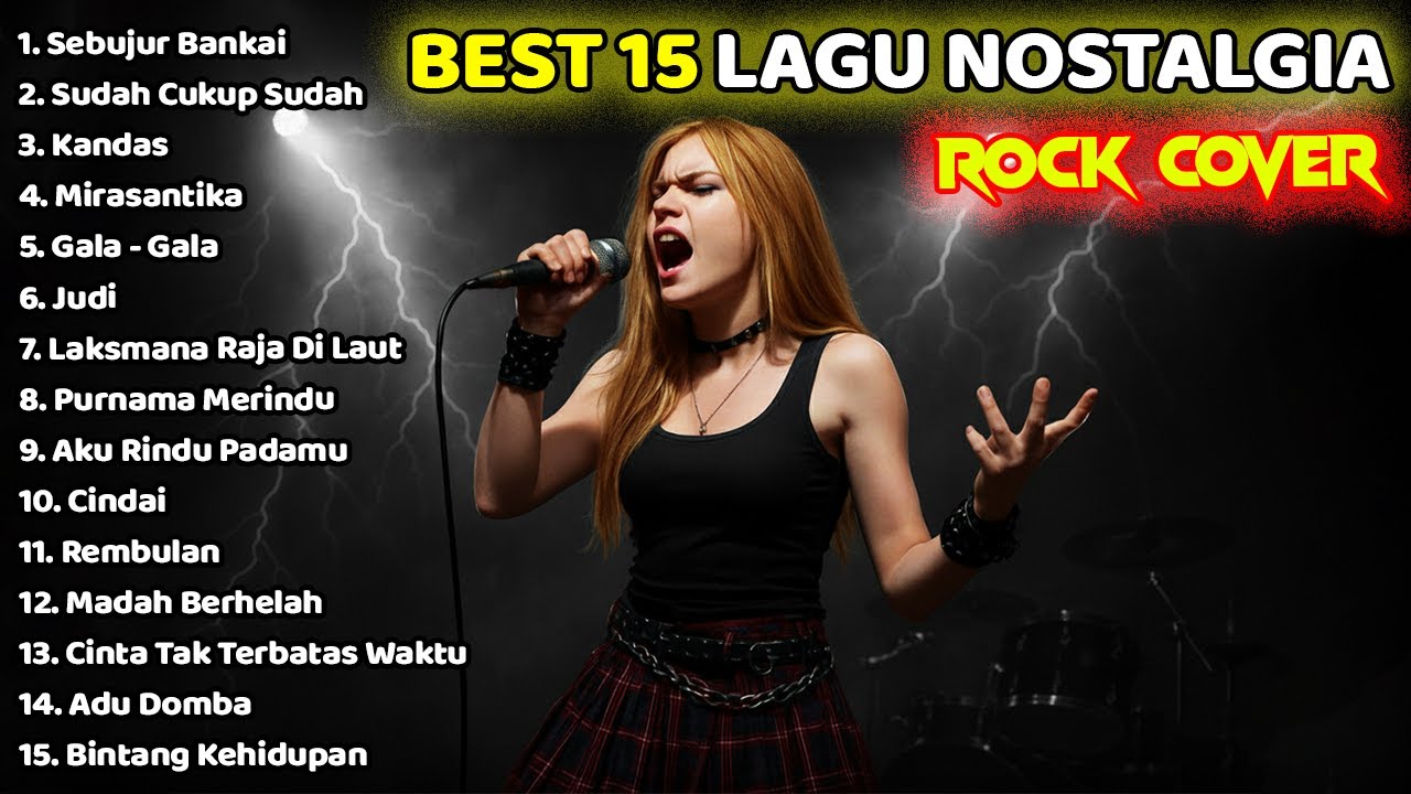 KUMPULAN LAGU NOSTALGIA 90AN COVER ROCK VERSION - Rhoma Irama, Elvie Tamala FULL ALBUM [EM]