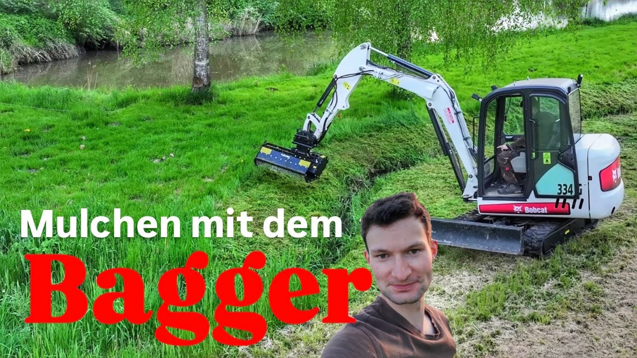 Neue Anbaugeräte für den Bagger | Mulchen | Bobcat