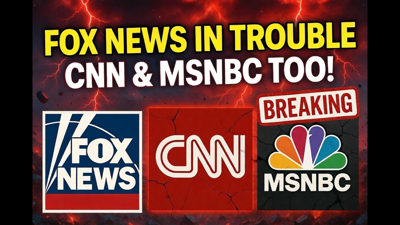 Fox News, а также CNN и MS Now в беде