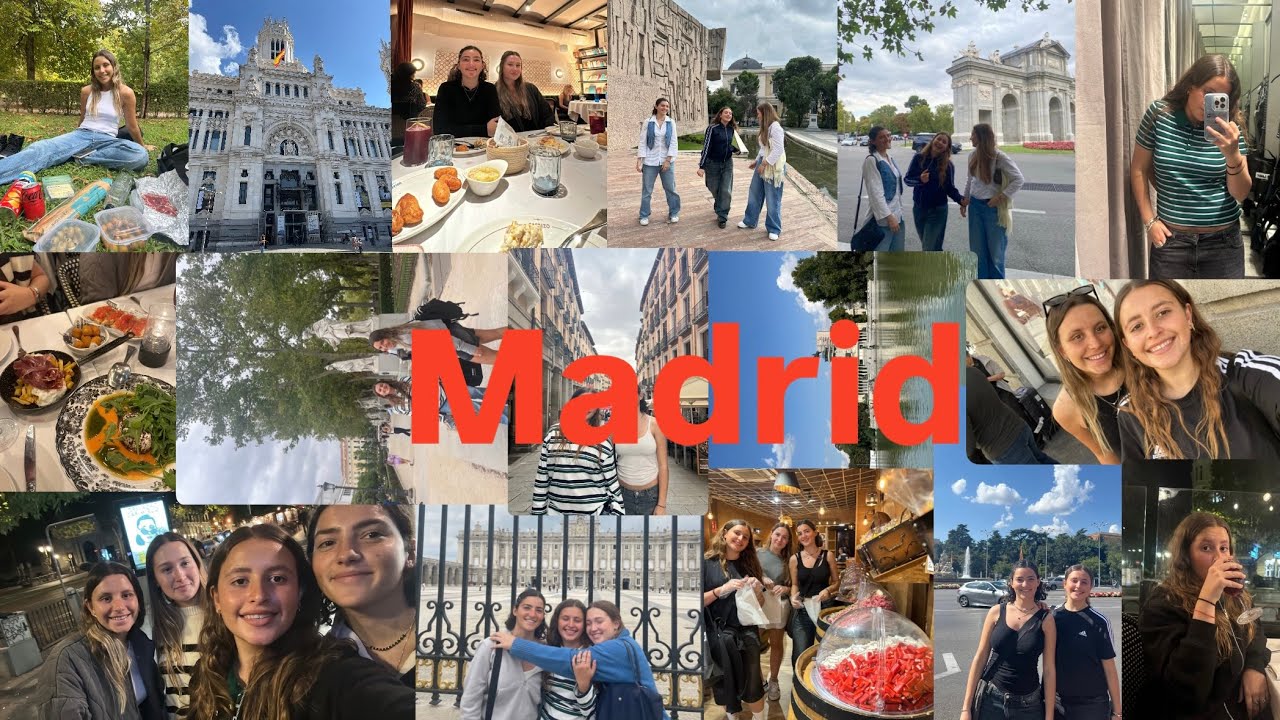 Madrid con mis amigas y Sofi // Vlog  (shopping,comida, recorrer y +)
