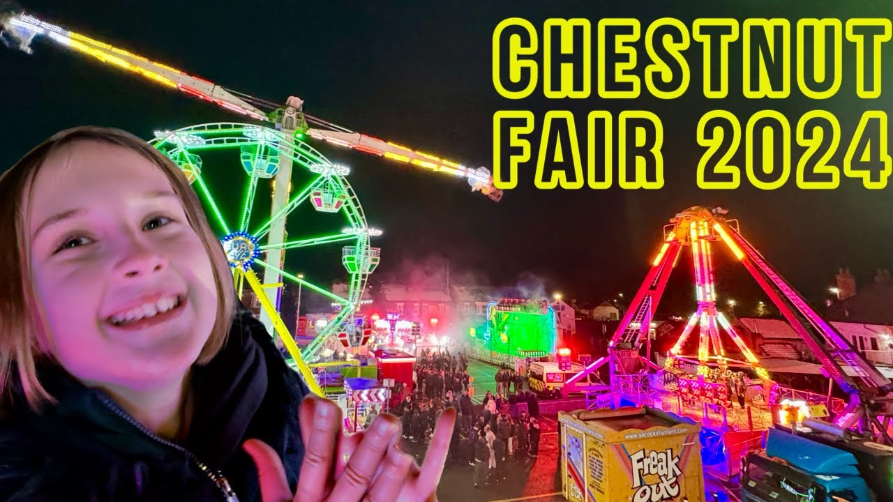 Chestnut Fair Long Eaton 2024 VLOG