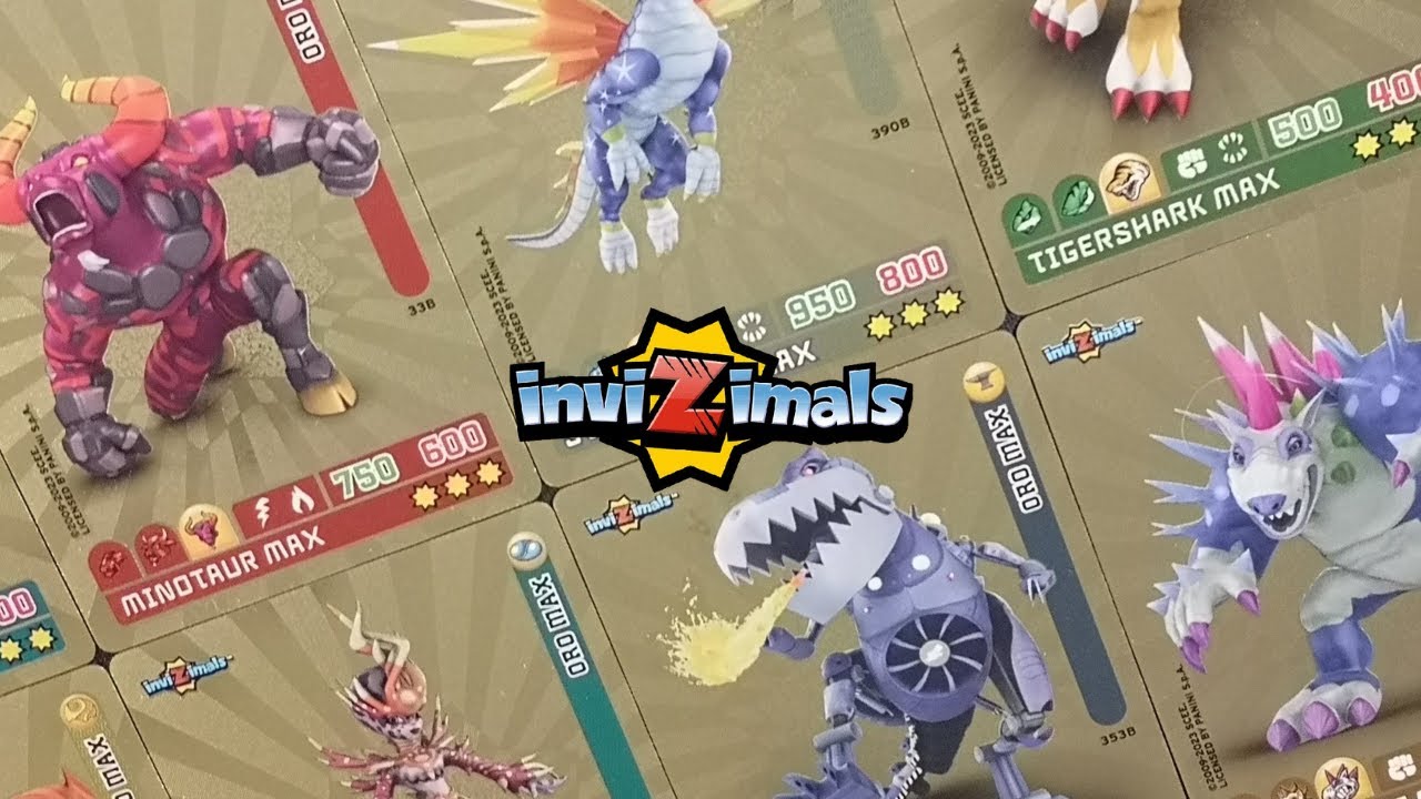 🐲 COMPLETO ALBUM 100% 🚨 INVIZIMALS 🚨