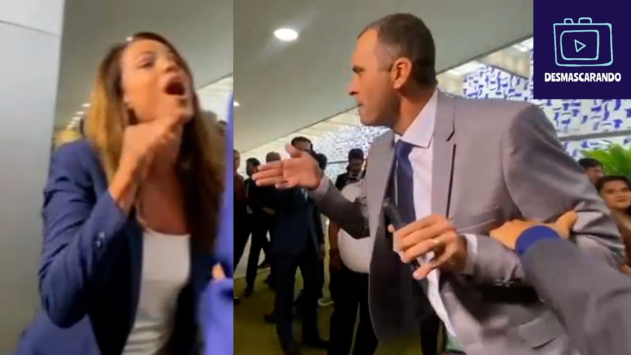 LAMENT&Aacute;VEL: BOLSONARISTA SURTA NA C&Acirc;MARA E VAI PRA CIMA DE MANUELA BORGES