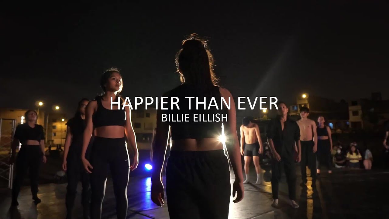 Happier Than Ever Billie Eilish - Coreografia Michael Solier