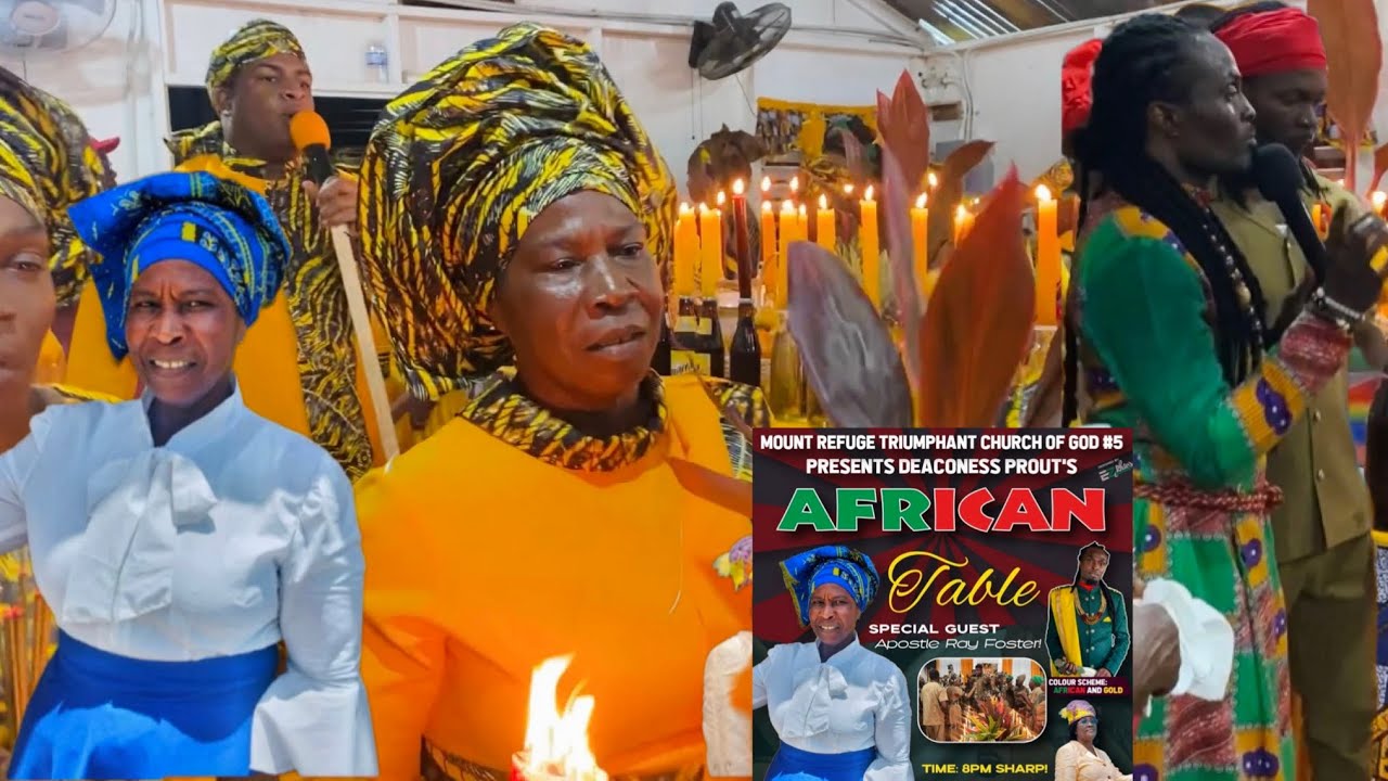 🍎🍏Deaconess Prout’s 🍇🍉African Table 🍒St Thomas Jamaica 🇯🇲