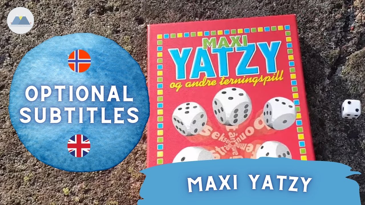 Maxi Yatzy - A Popular Dice Game in Norway | Speaking Norwegian #44 (With Subtitles)