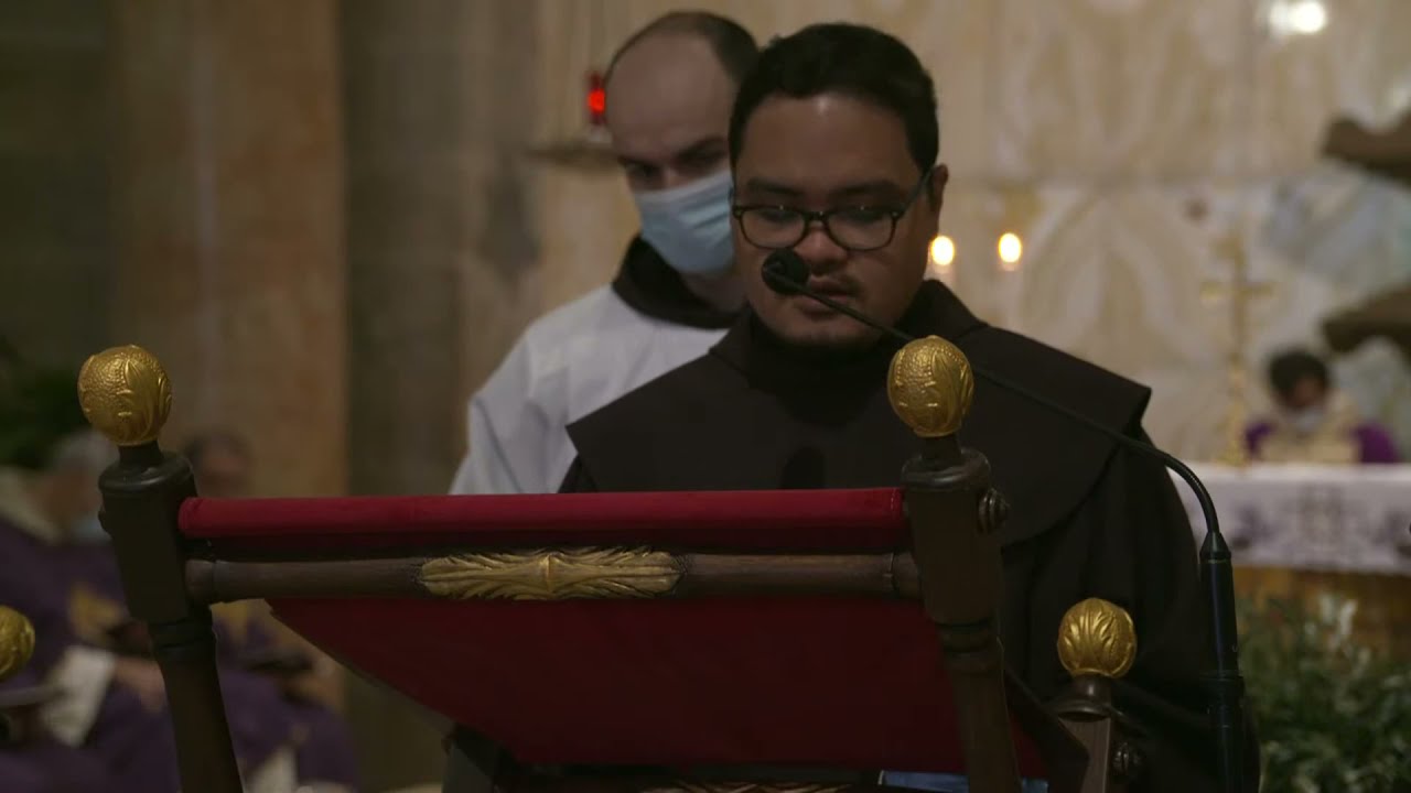Mass with the chant of the Passion | Jerusalem