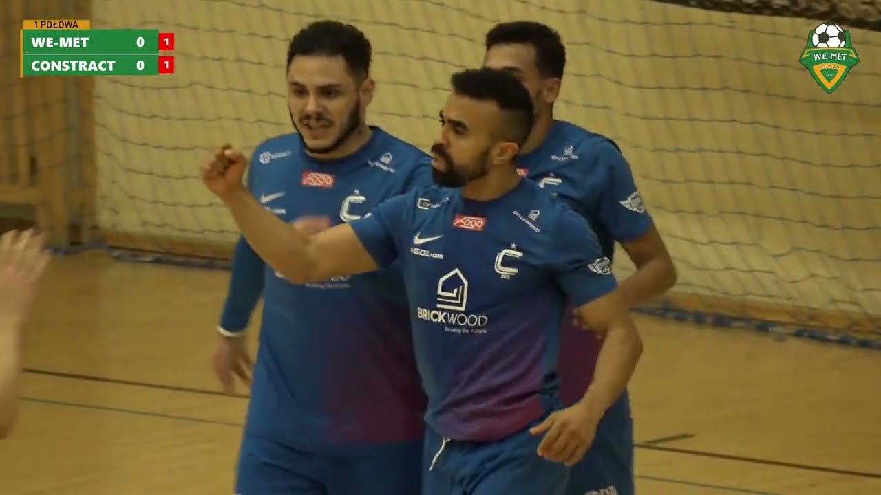We-Met Futsal Club VS KS Constract Lubawa | Skrót meczu | 1/8 finału Pucharu Polski w Futsalu