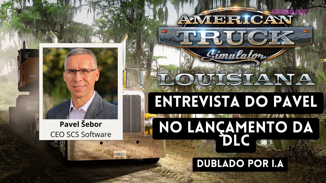 Entrevista do Pavel &Scaron;ebor no lan&ccedil;amento da DLC Louisiana [DUBLADO, por IA]