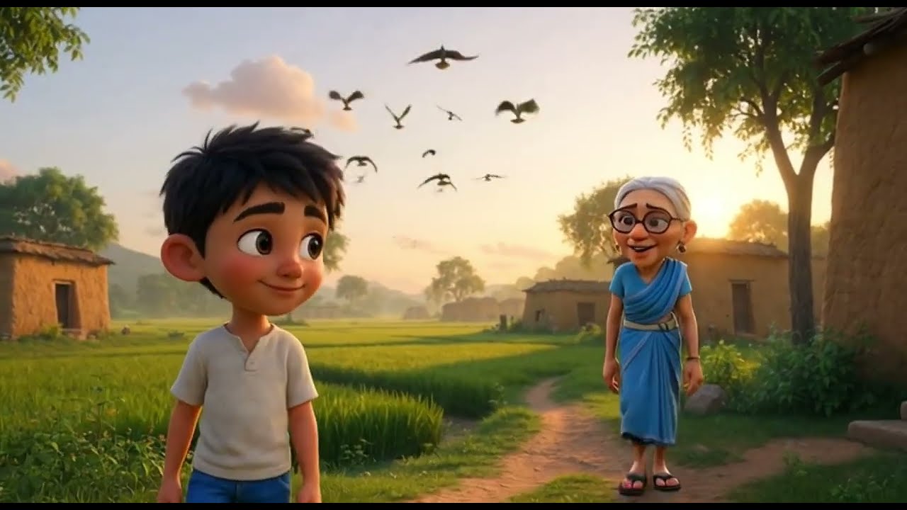 Nani aur naati ki pyari Si kahani #ai #video #viral 