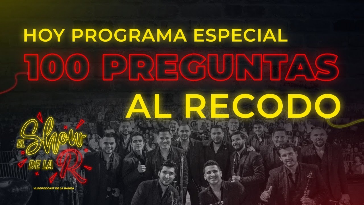 08 | 100 PREGUNTAS AL RECODO👀 | EL SHOW DE LA R 🎪🤹🏻&zwj;♂️