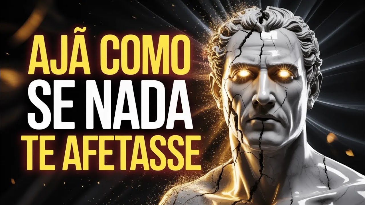 🟡VIVA COMO SE NADA PUDESSE TE AFETAR: O PODER DA INDIFERENÇA | ESTOICISMO .