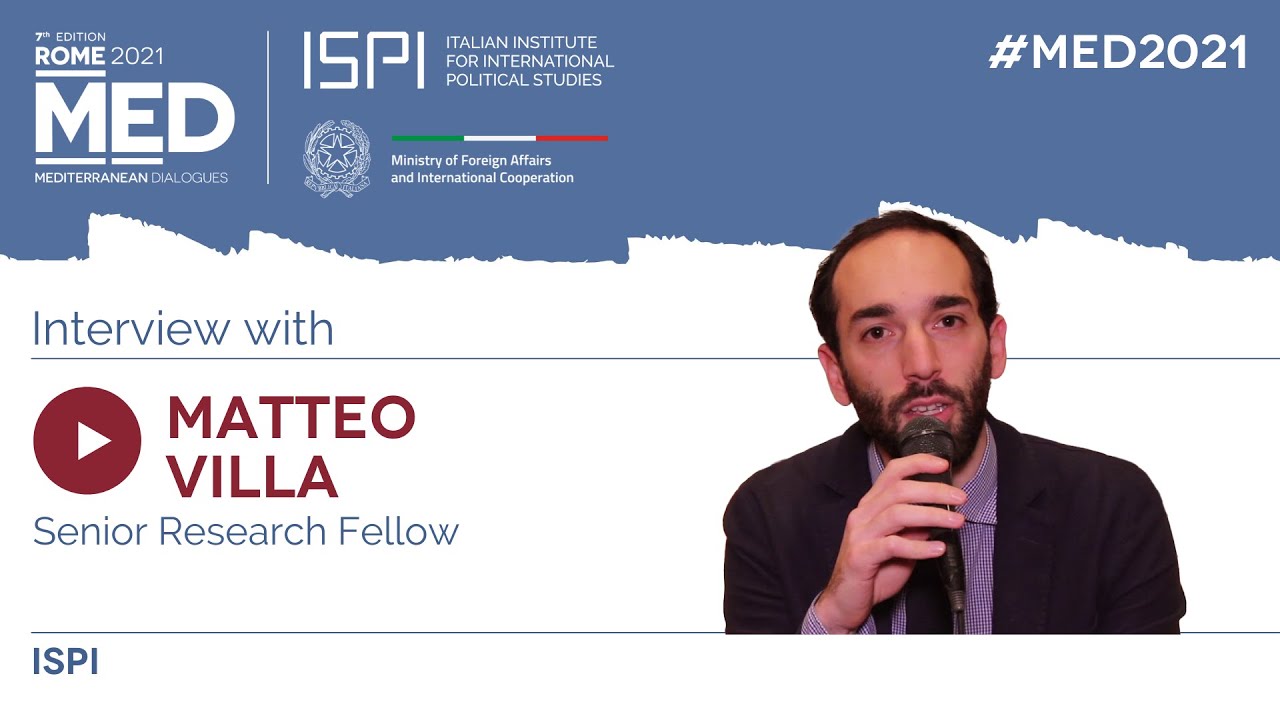 Interview with Matteo Villa - MED2021