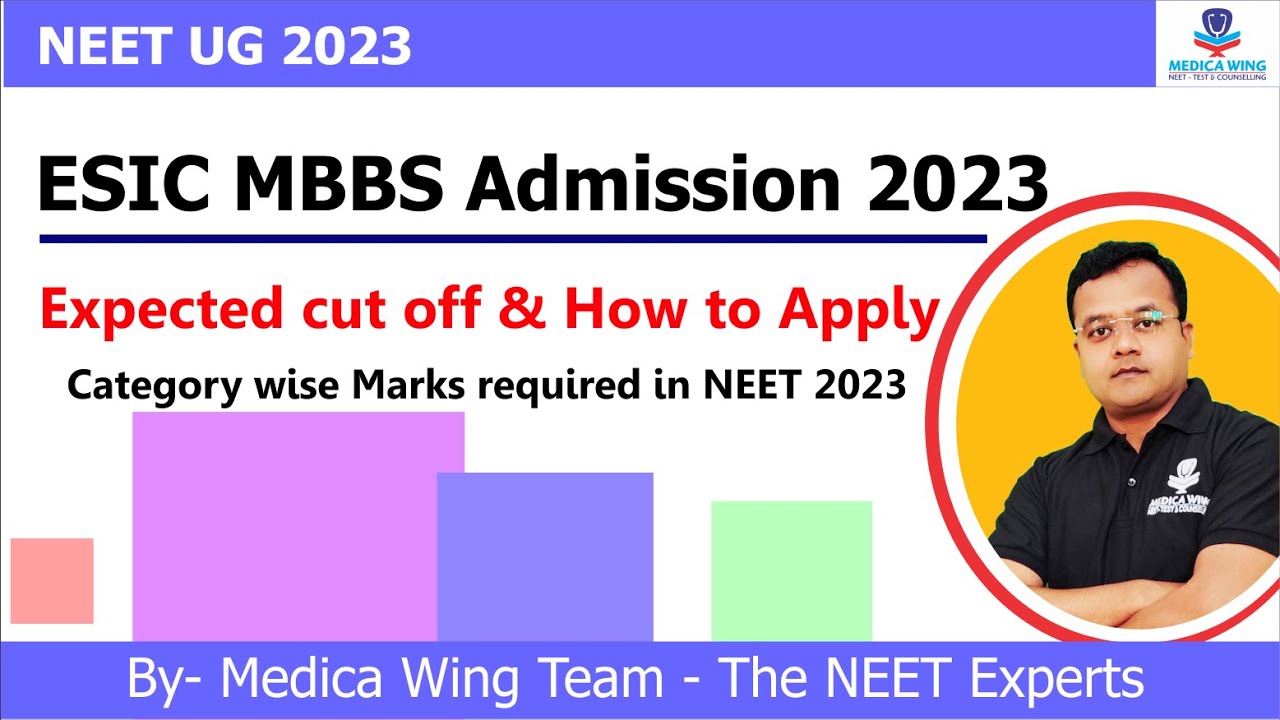 ESIC MBBS Admission 2023 Application & Cut off | What is cutoff for ESIC Medical College?