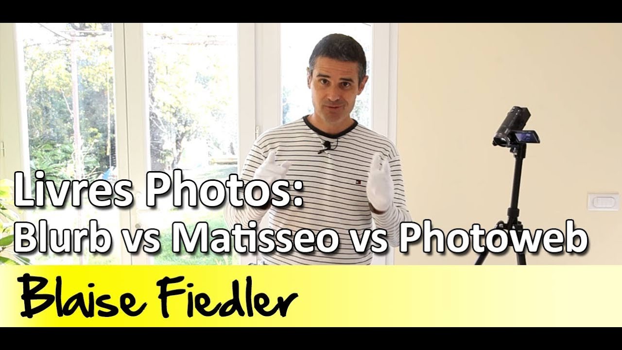 Quel est le meilleur livre photo? Blurb? Matisseo? Photoweb? Code promo!