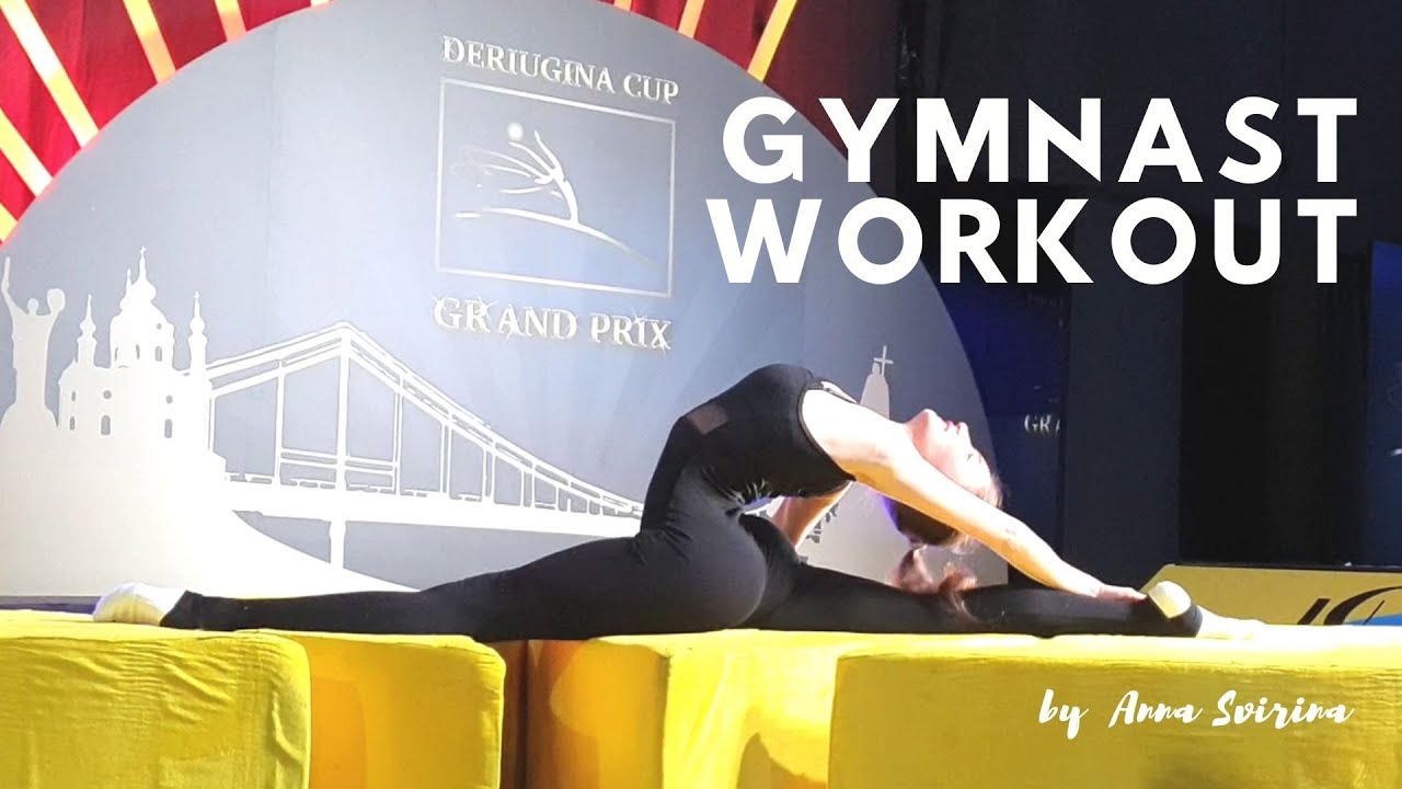 Stretching and contortion. Gymnast workout