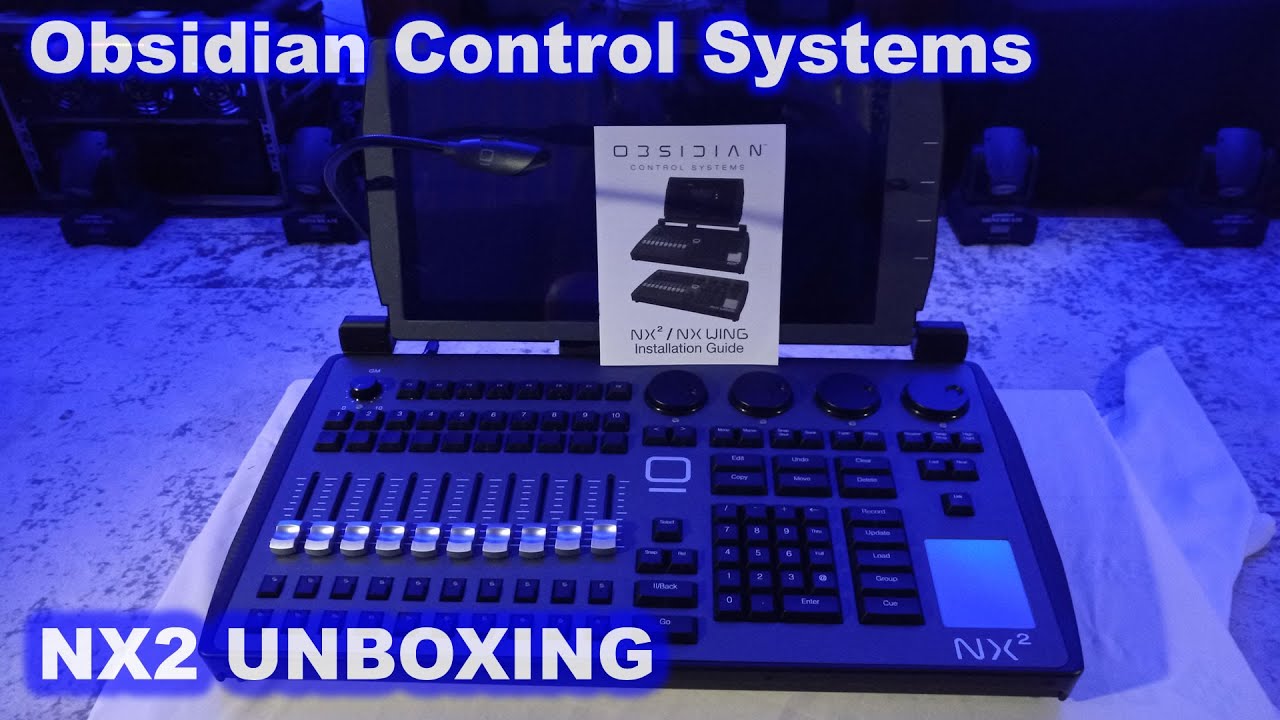 Obsidian Control Systems NX2 - Onyx Lighting Console [UNBOXING]