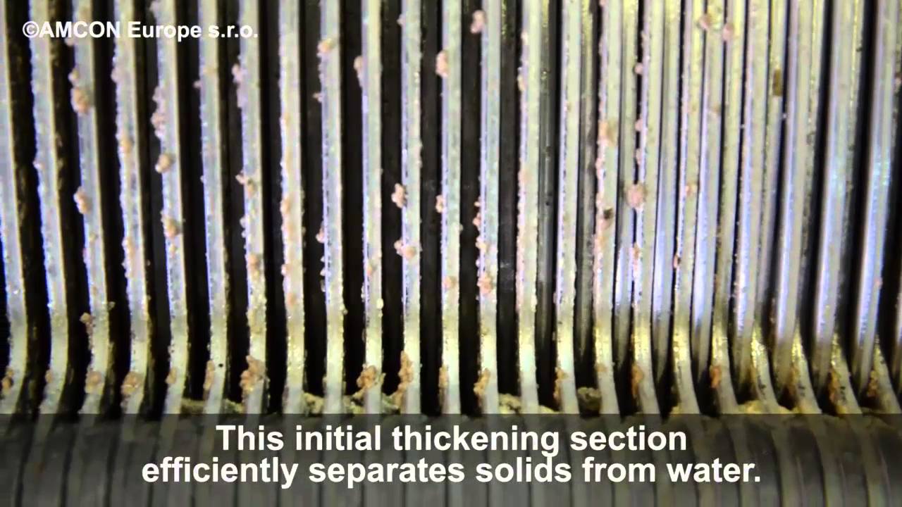 VOLUTE™ Dewatering press reference - DAF sludge