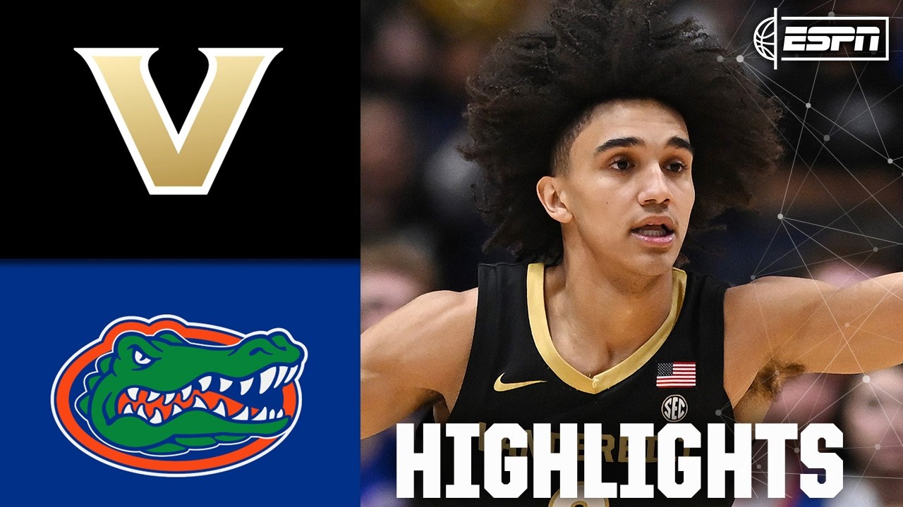 Vanderbilt Commodores vs. Florida Gators | SEC Tournament Semifinal | ESPN College Basketball