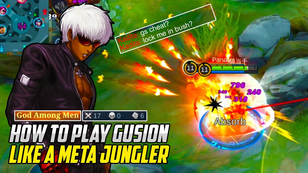 HOW TO PLAY GUSION LIKE A META ASSASSIN IN SOLO 2022 | MLBB