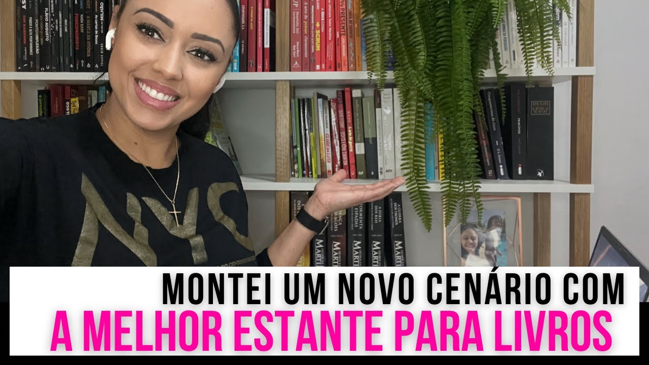 COMPREI A MELHOR ESTANTE PARA LIVROS | Evolukit