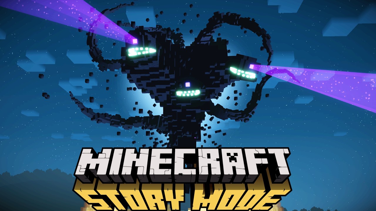 Minecraft: Story Mode | Wither Storm + Freecam Mod