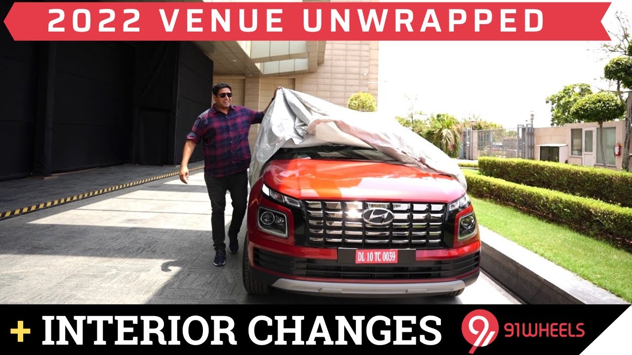 New 2022 Hyundai Venue Quick Walkaround Review || First Look Of Exteriors & Interiors Of SX(O)