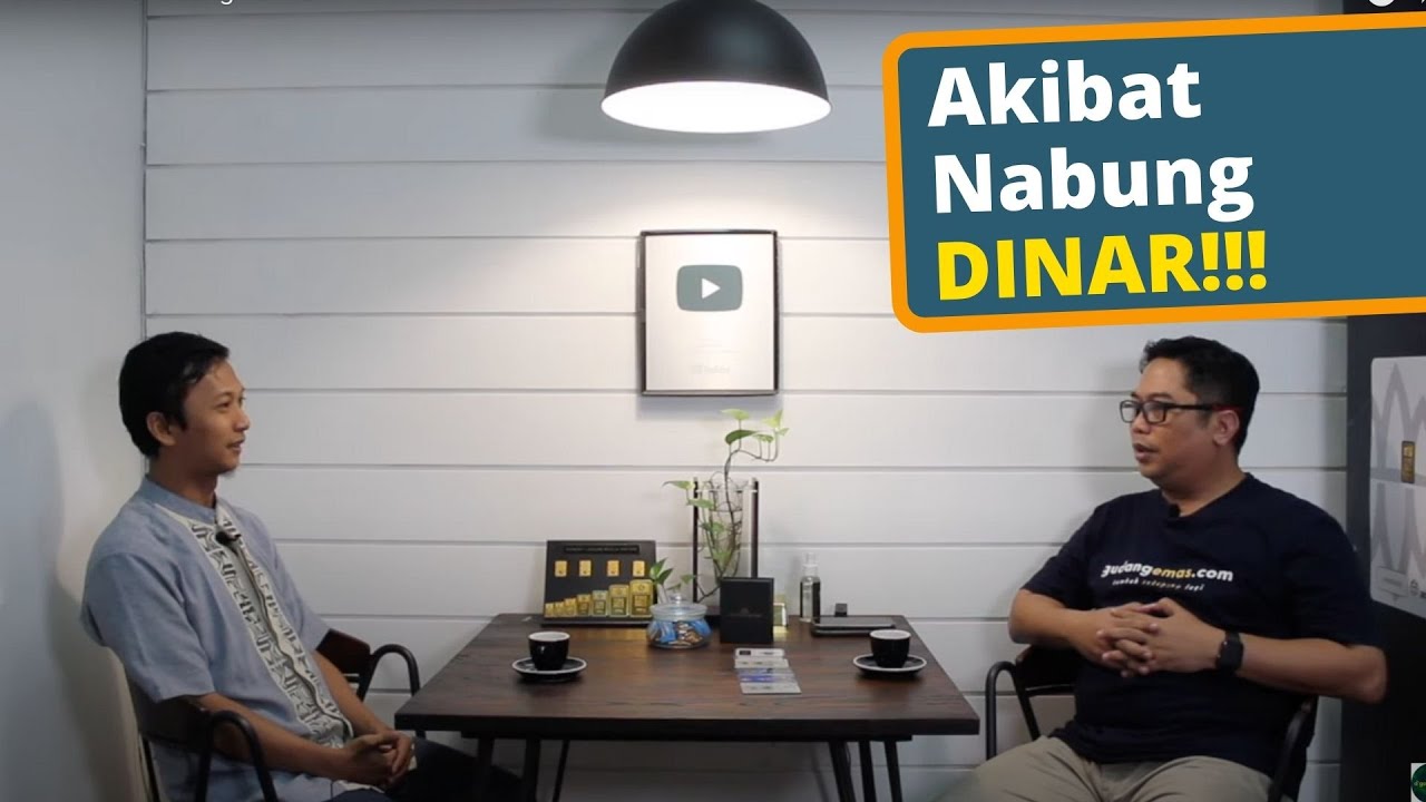 Akibat menabung #Dinar