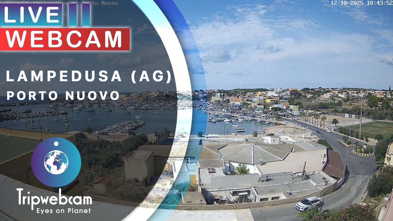 Lampedusa Kamera na żywo - Porto Nuovo