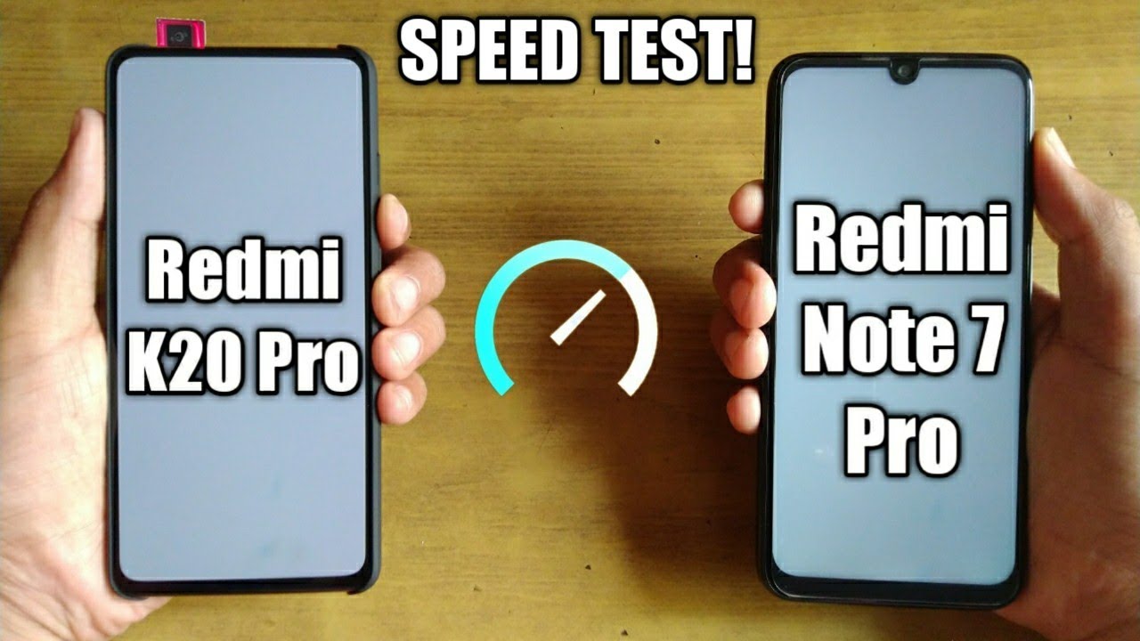 Redmi K20 Pro vs Redmi Note 7 Pro Speed Test Comparison!!!