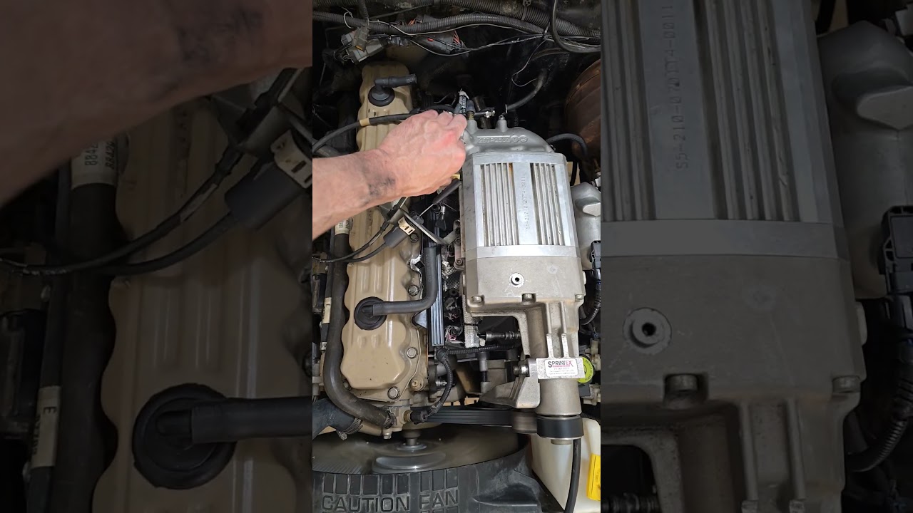 Jeep 4.0 sprintex supercharger (stock pulley).