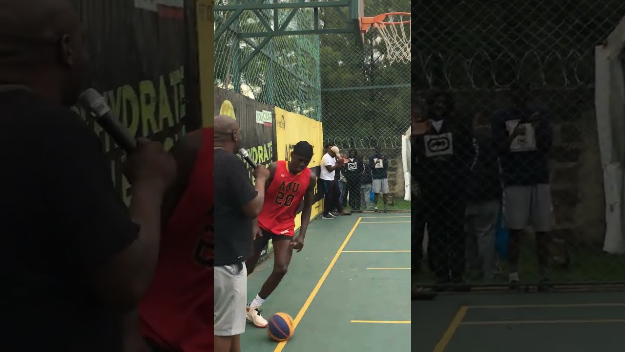 Victor Mwoka DUNKS!! - Kenyan Basketball Players #KenyanBasketball #BasketballShorts