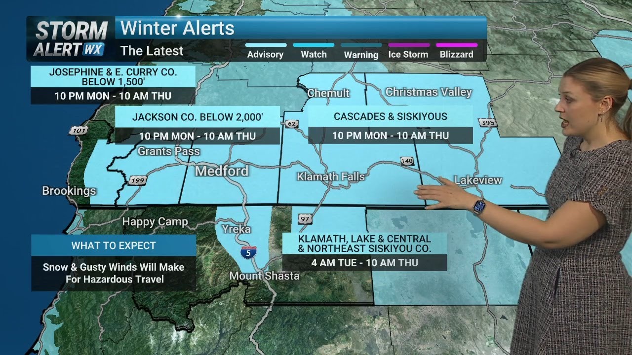 Monday, February 16th Afternoon Weather