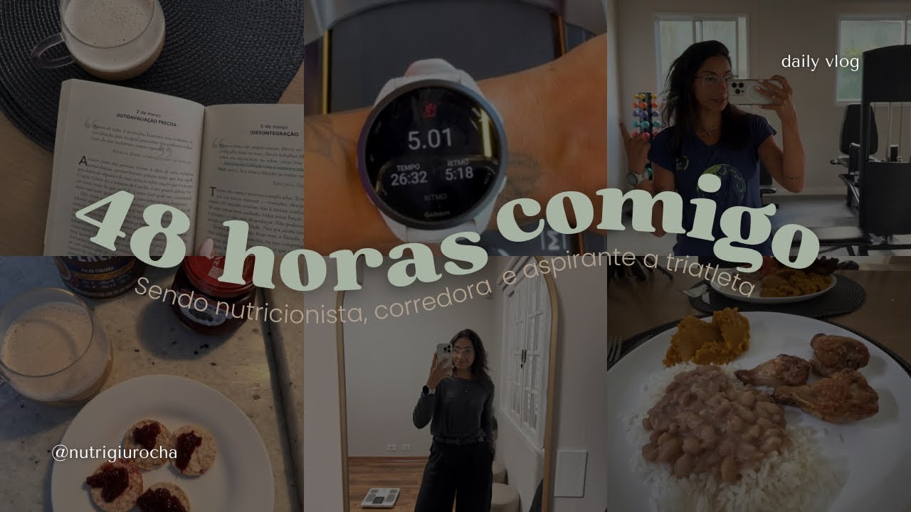 48 horas na minha rotina tentando segurar todos os pratinhos 
