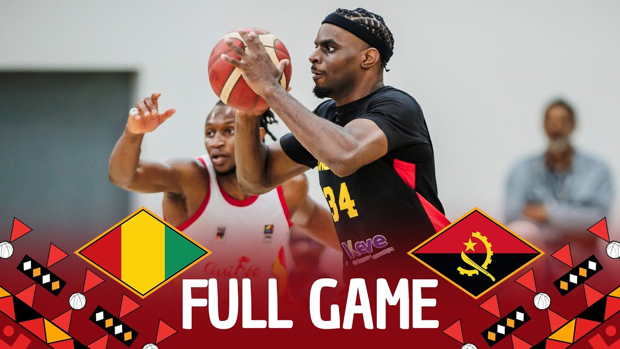Guinea v Angola | Full Basketball Game | FIBA AfroBasket Qualifiers 2025
