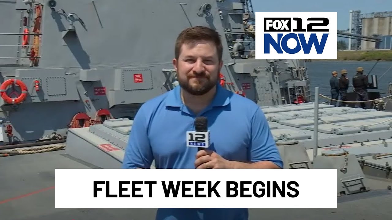 Navy ships make their way toward Portland for Rose Festival's Fleet Week