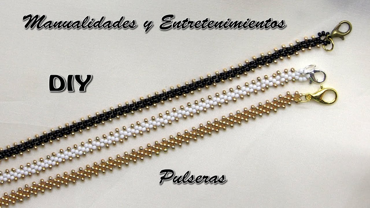 DIY Pulseras de cuentas de semillas