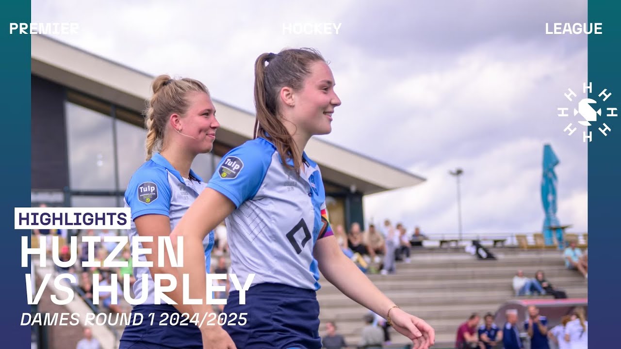 Huizen - Hurley 🏑 Tulp Hoofdklasse Dames ‘24/’25 RONDE 1 | Samenvatting