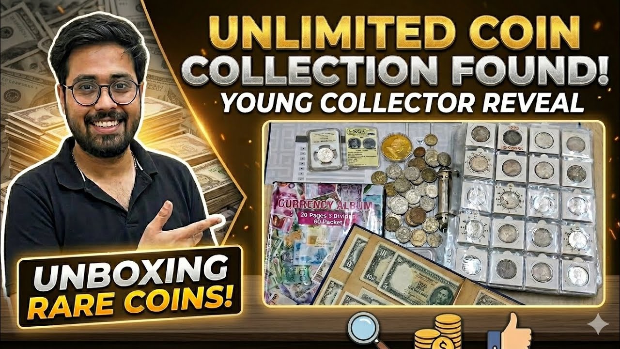 Coin Collector's Silver Coin Collection | Buy & Sell Old Coins