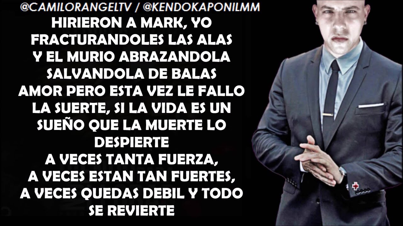 RIENDO PARA NO LLORAR (LETRA COMPLETA) - KENDO KAPONI