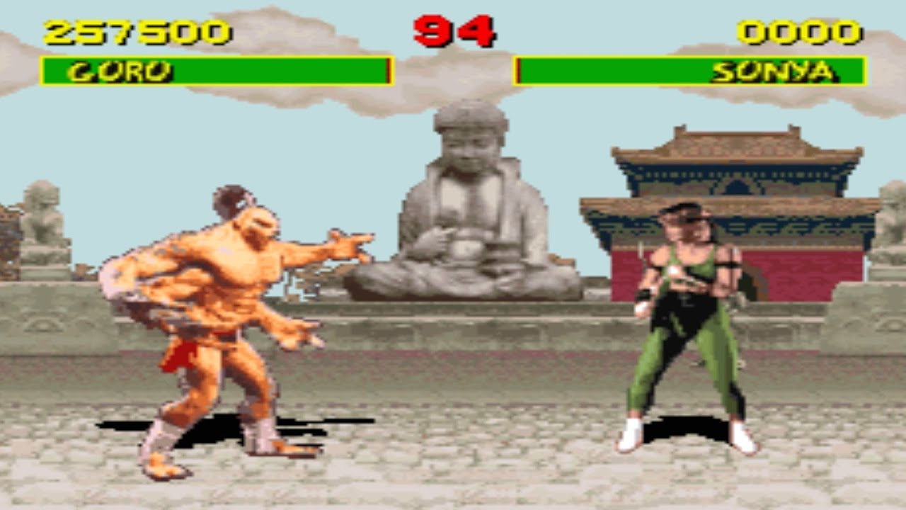 Mortal Kombat 1 (alt) [SNES] - play as Goro