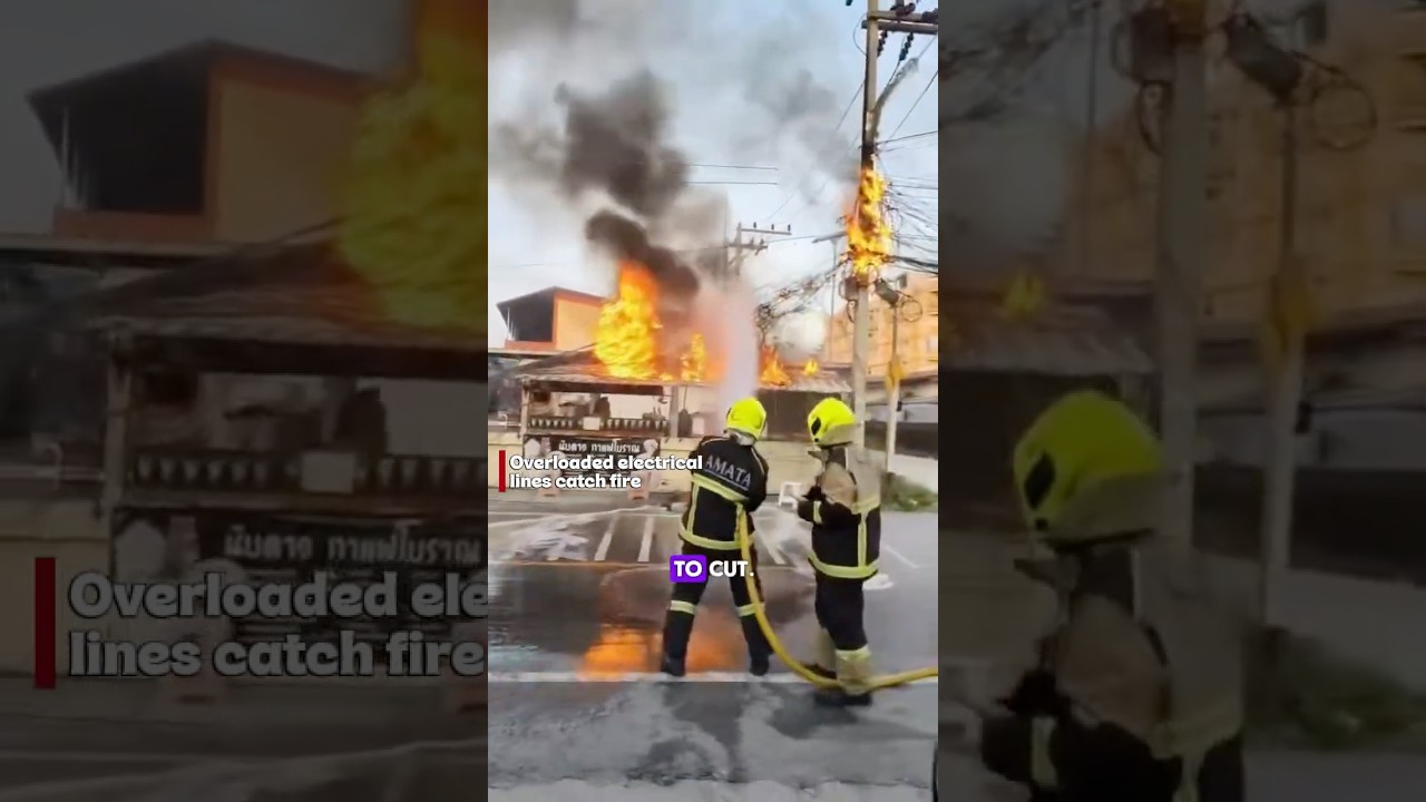 Firefighters Extinguish Live Electrical Fires SAFELY #fire #firefighter #truck