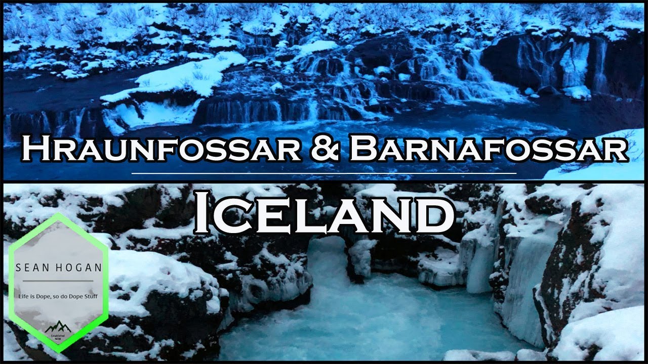Hraunfossar & Barnafossar Falls, Iceland