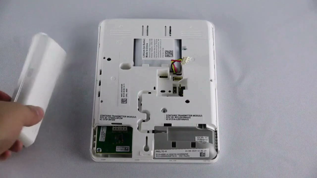 How to add a cellular communicator to a Resideo Honeywell Home PROA7PLUS panel