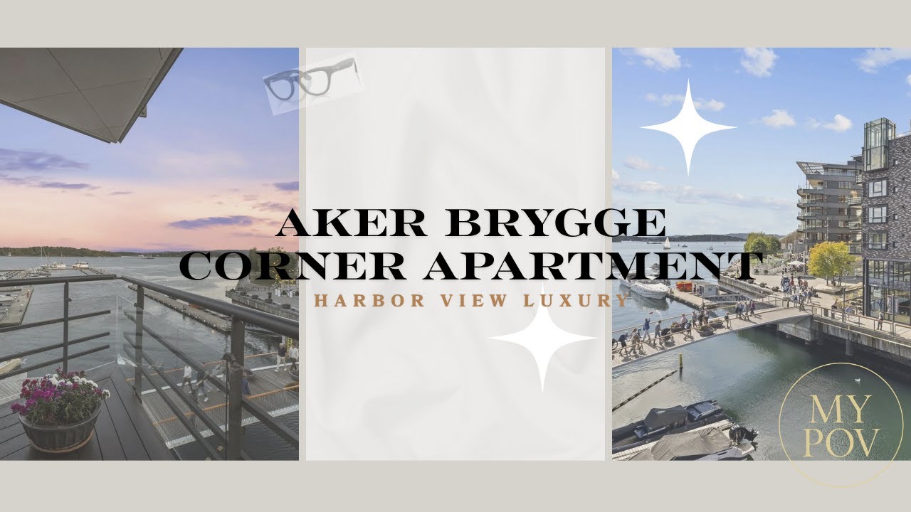 POV: Corner Luxury Apartment Aker Brygge | Spectacular Views
