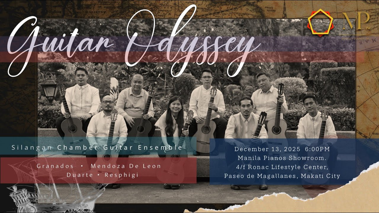 O.Respighi : Ancient Airs and Dances, Suite No 3 arr.  Ruben Reyes. Silangan Chamber Guitar Ensemble