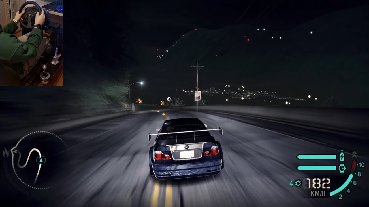 NEED FOR SPEED CARBON - Steering wheel