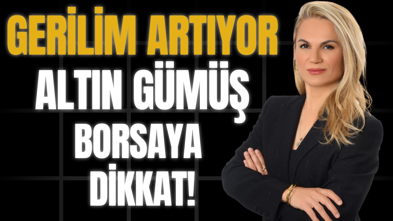 Gerilim artıyor! Altın Gümüş. Borsaya götür