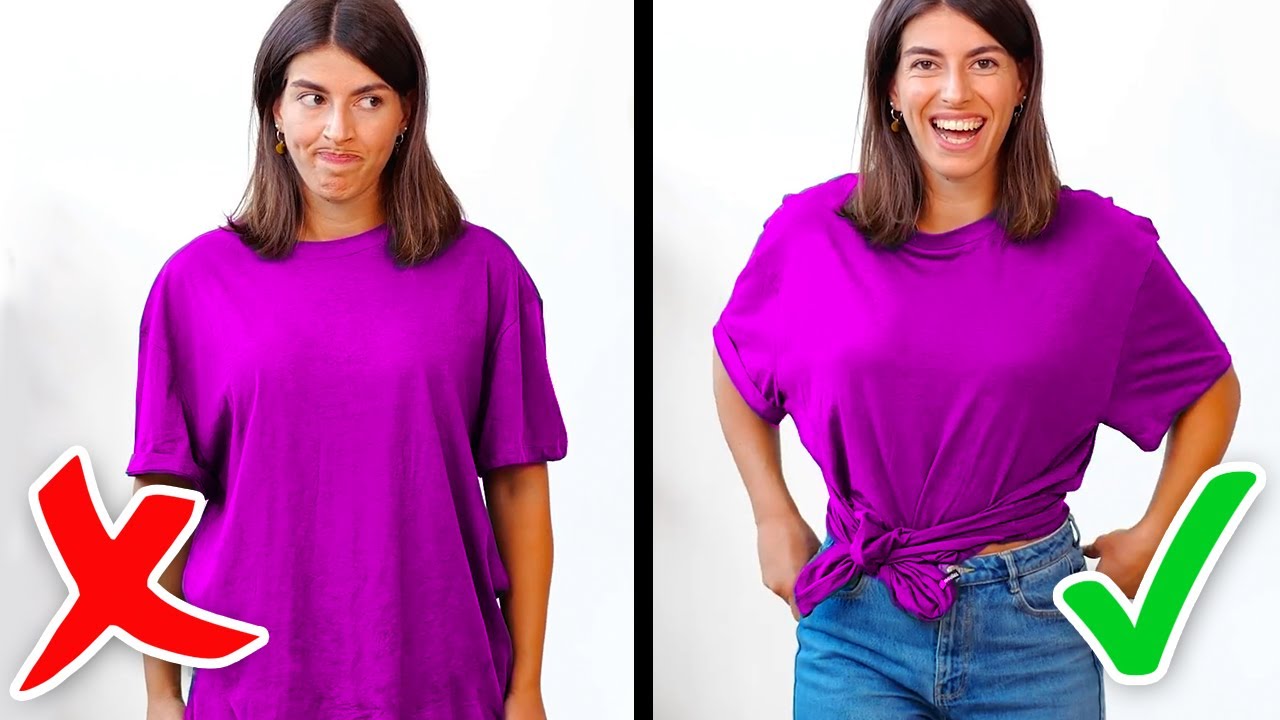 41 BRILLIANT FASHION TIPS YOU NEED TO KNOW || Clothing Life Hacks And Upgrades