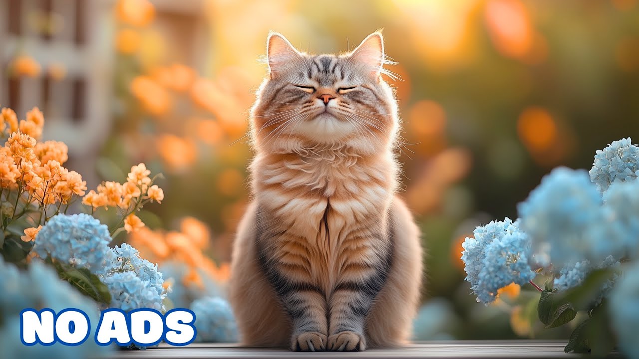 12 Hours Cozy Music for Cats 🐈 Gentle Sleep Aid to Unwind and Relax ♬ Relaxing Music for Cats